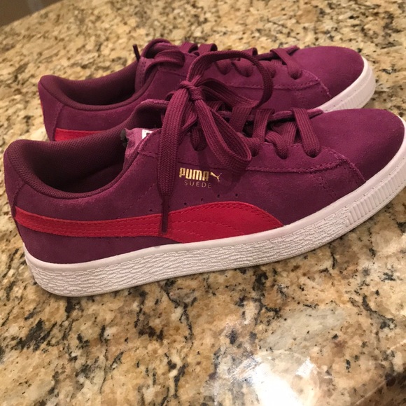 puma suede size 3.5